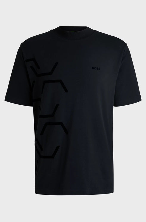 Hugo Boss tshirt for man חולצת טי אופנתית של בוס לגבר בצבע נייבי